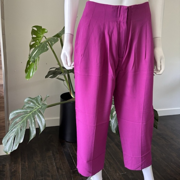 Phillip Lim Trousers Fushia Pants Sz 6 Women's❤️ - Picture 3 of 10